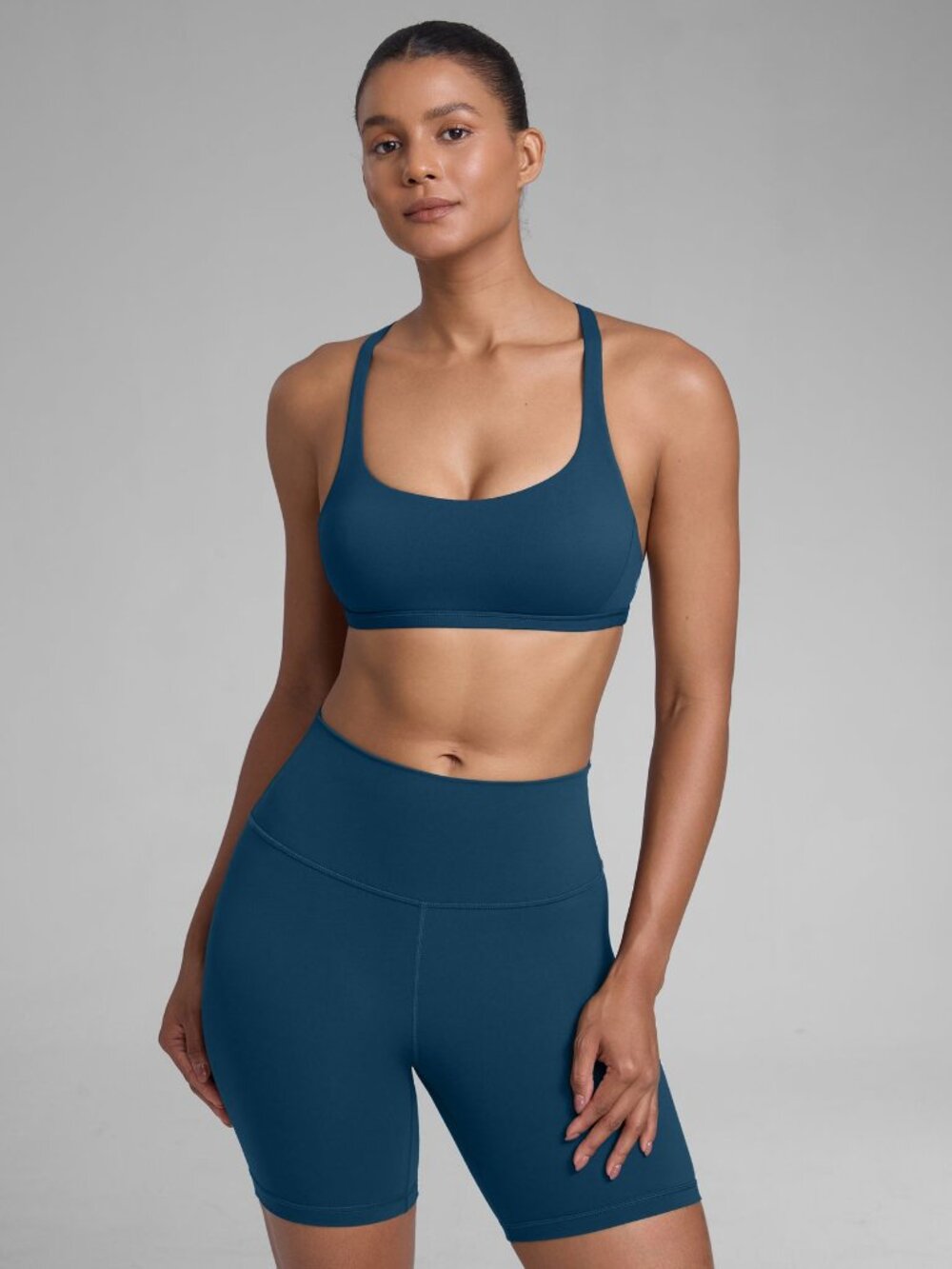 Nakedfeel Low Cut Strappy Bra (6 Straps)